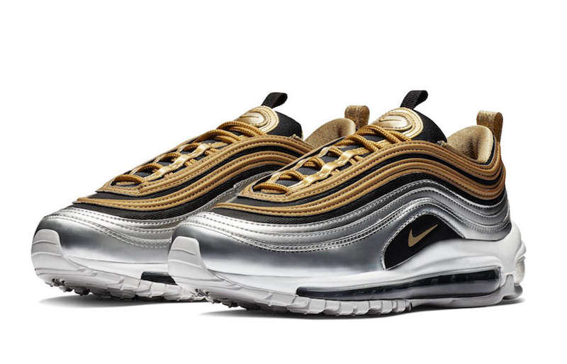 金银子弹合体!nike air max 97全新系列带回两款og配色!