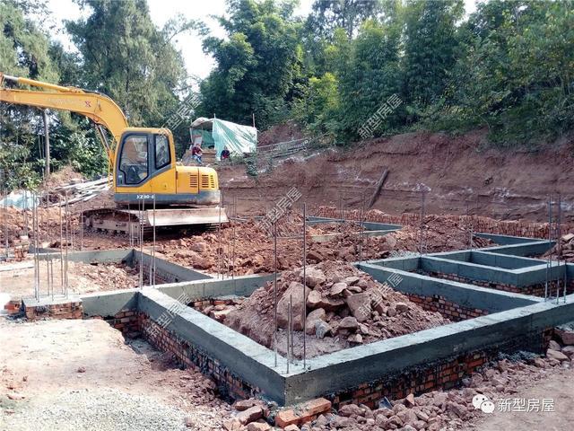 農村建房用條形基礎你以為只是用鋼筋混凝土圍個圈別被忽悠了