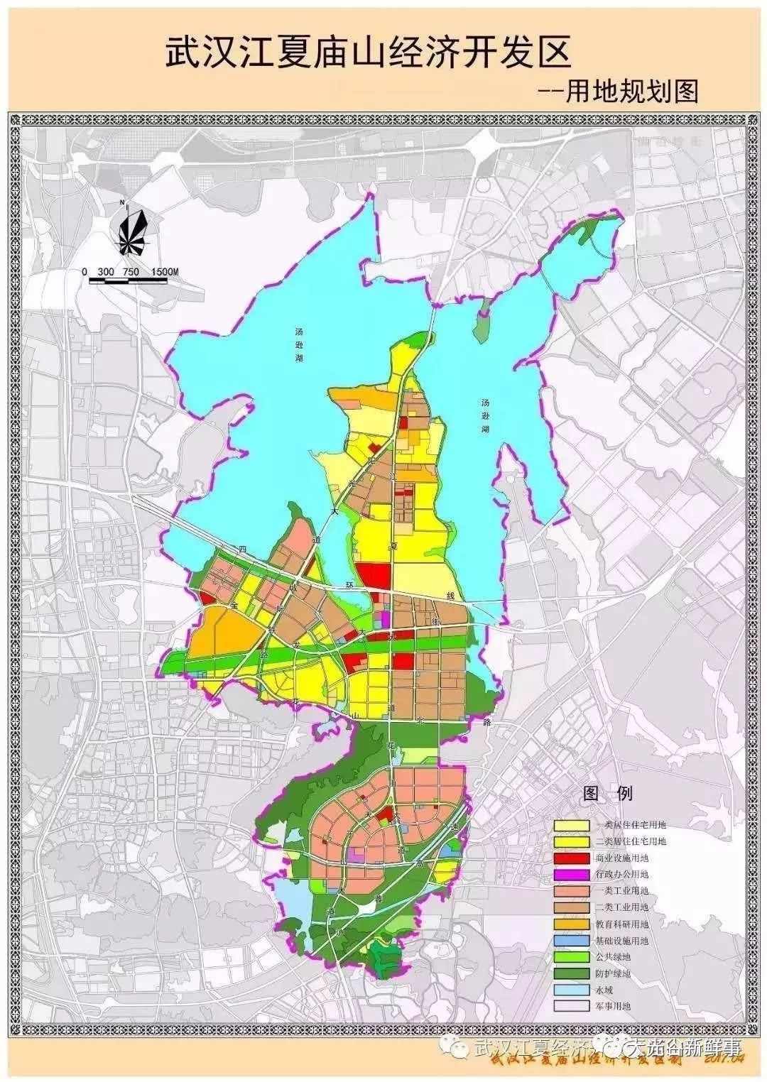 武汉江夏区未来规划图图片