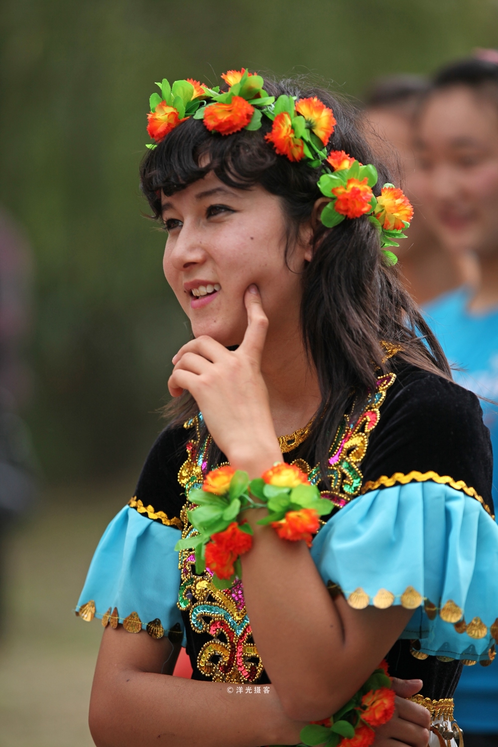 墨脱县城美女图片