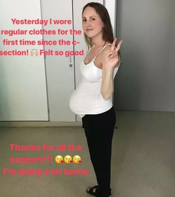 孕妇临产大肚子图片