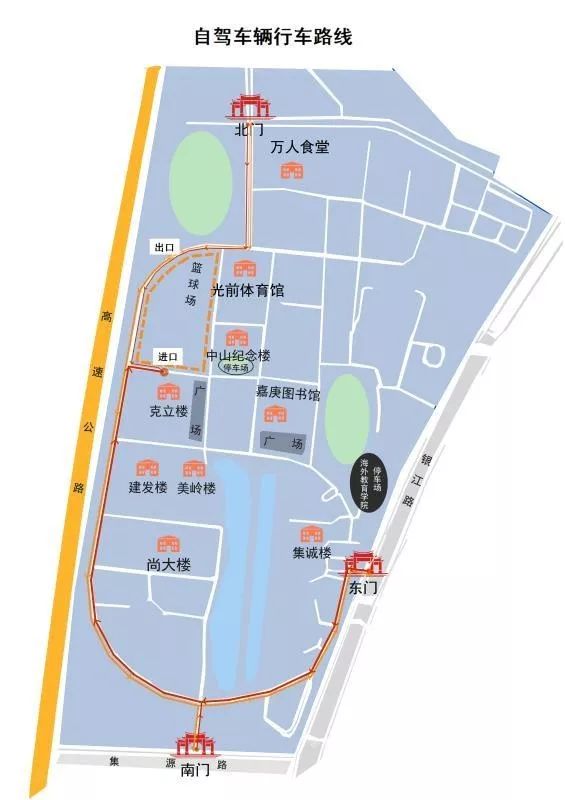 集美大学地图图片