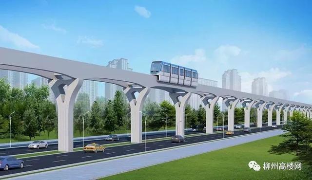 柳州轻轨pc轨道梁将采用超大跨度最近,小编听说柳州的轨道交通建设