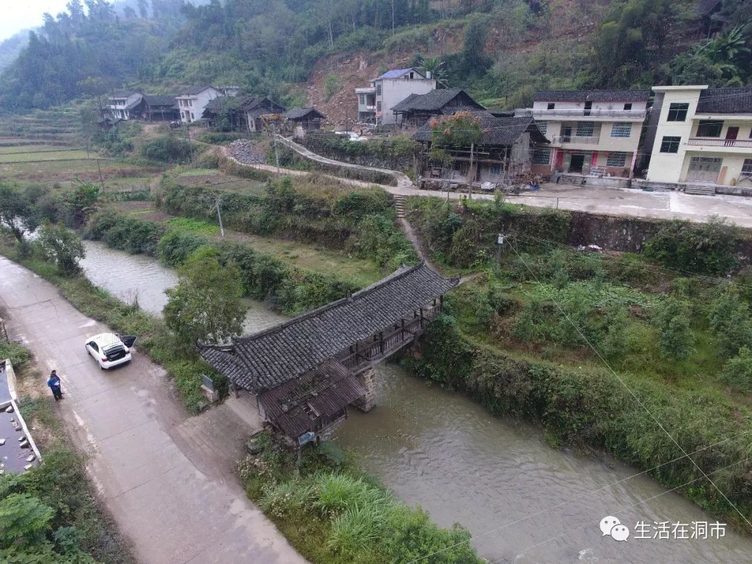 航拍安化境内的风雨廊桥(四:助力第四届安化黑茶文化节_完安化县