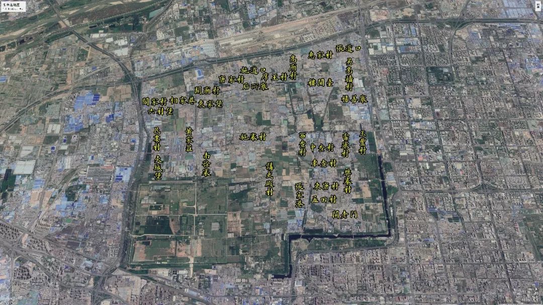 后卫寨&六村堡作为沣东新城原有建成区的部分,六村堡和后卫寨地区杂乱