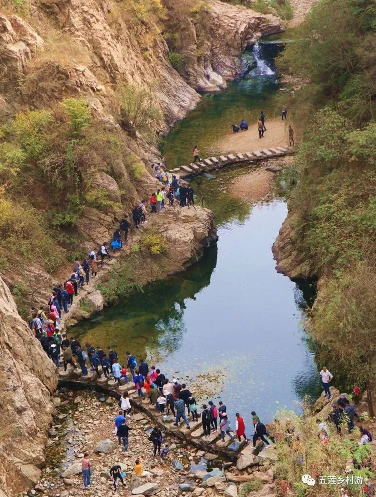 九仙山龙潭湖图片