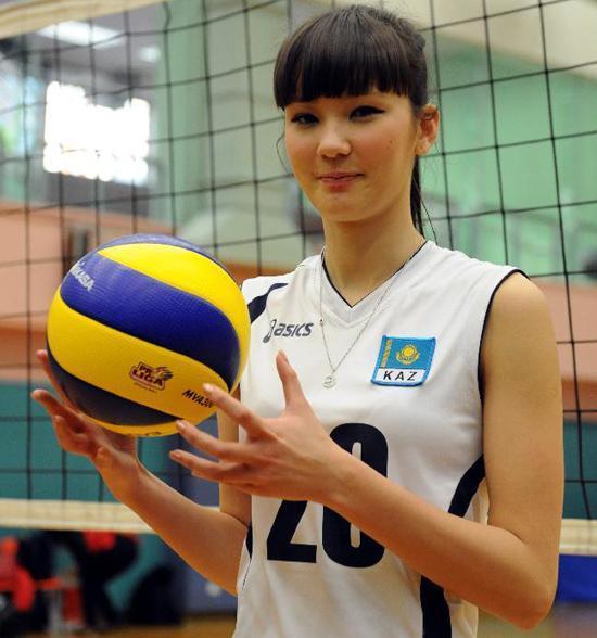 萨宾娜·阿尔滕别科娃,1996年出生于哈萨克斯坦,身高182c,现在萨宾娜