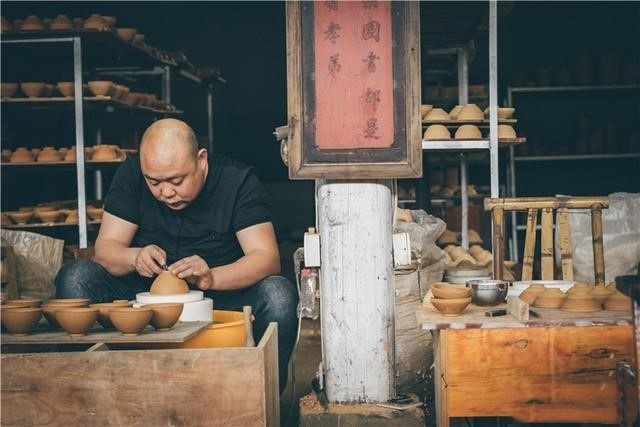 建盏名家系列非遗文化传承人谢松青