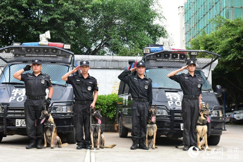 雲南建水警察與警犬的別樣戰友情