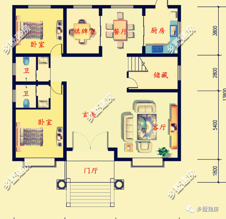 農村自建房建造水平參差不齊一款好的設計圖非常重要