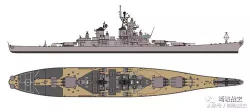 密苏里号战列舰设计图图片