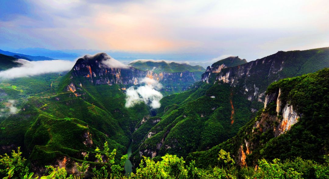 巴山渝水秋色濃,雲陽梯田顯不同_重慶市