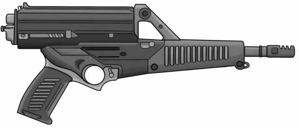 m950:一口气发射100发子弹的自动手枪 