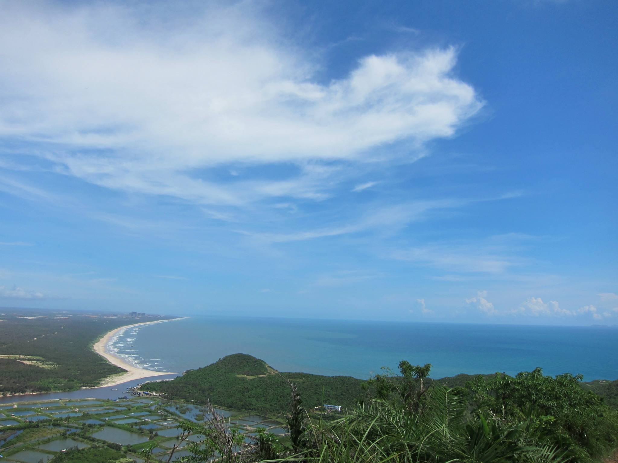 海南文昌,绝美月亮湾,感受绝美海景气息