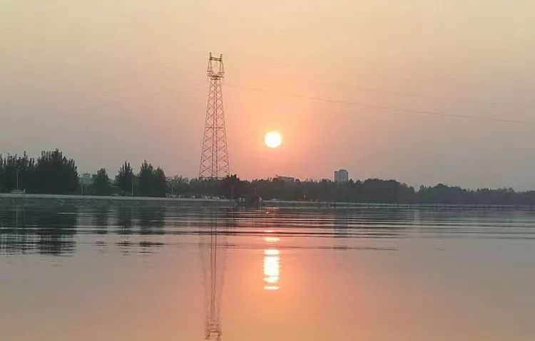 菏泽高新区雷泽湖水库图片