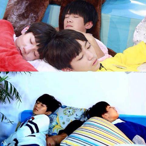 tfboys三人同行,兄弟情谊永不变