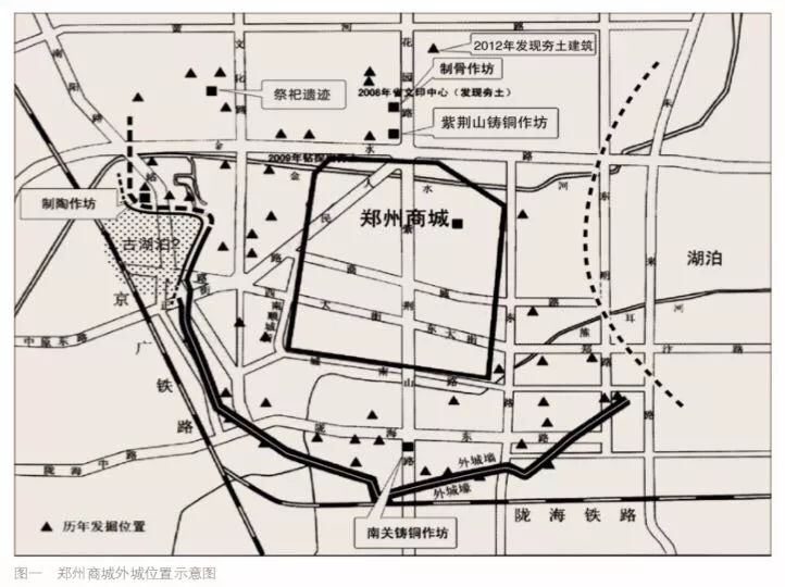 郑州商城平面图图片