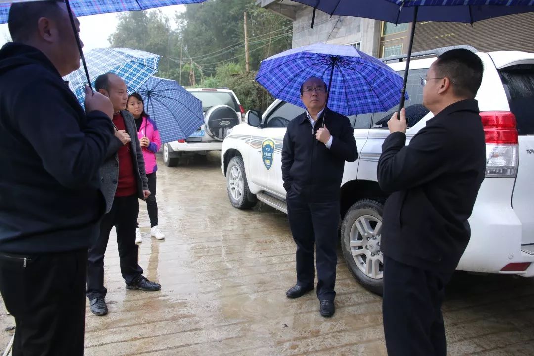 當天,吳強一行冒著細雨,深入沿河縣中寨鎮志強村