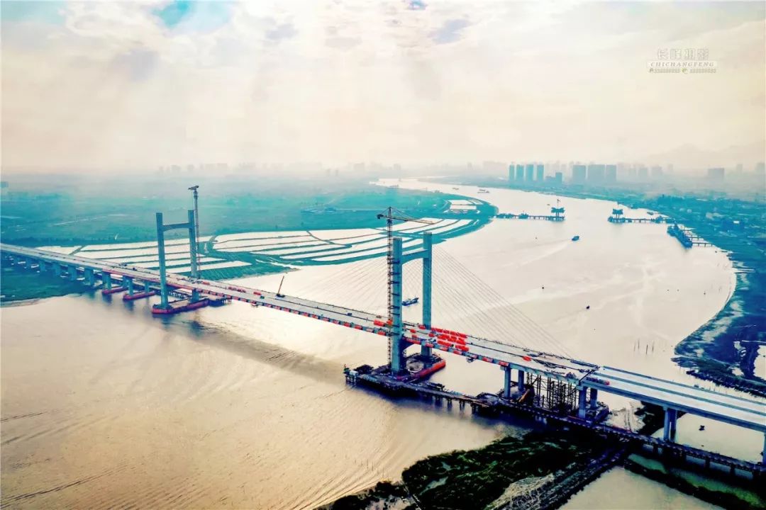 鰲江六橋(高速公路橋)雄姿你見過了嗎?一起來領略雄偉大橋!