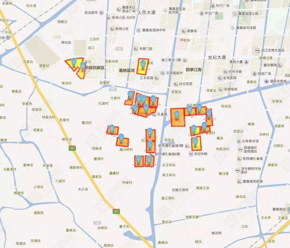 13%,华夏幸福37亿竞得嘉兴嘉善县罗星街道商住地,楼面价6008元/㎡