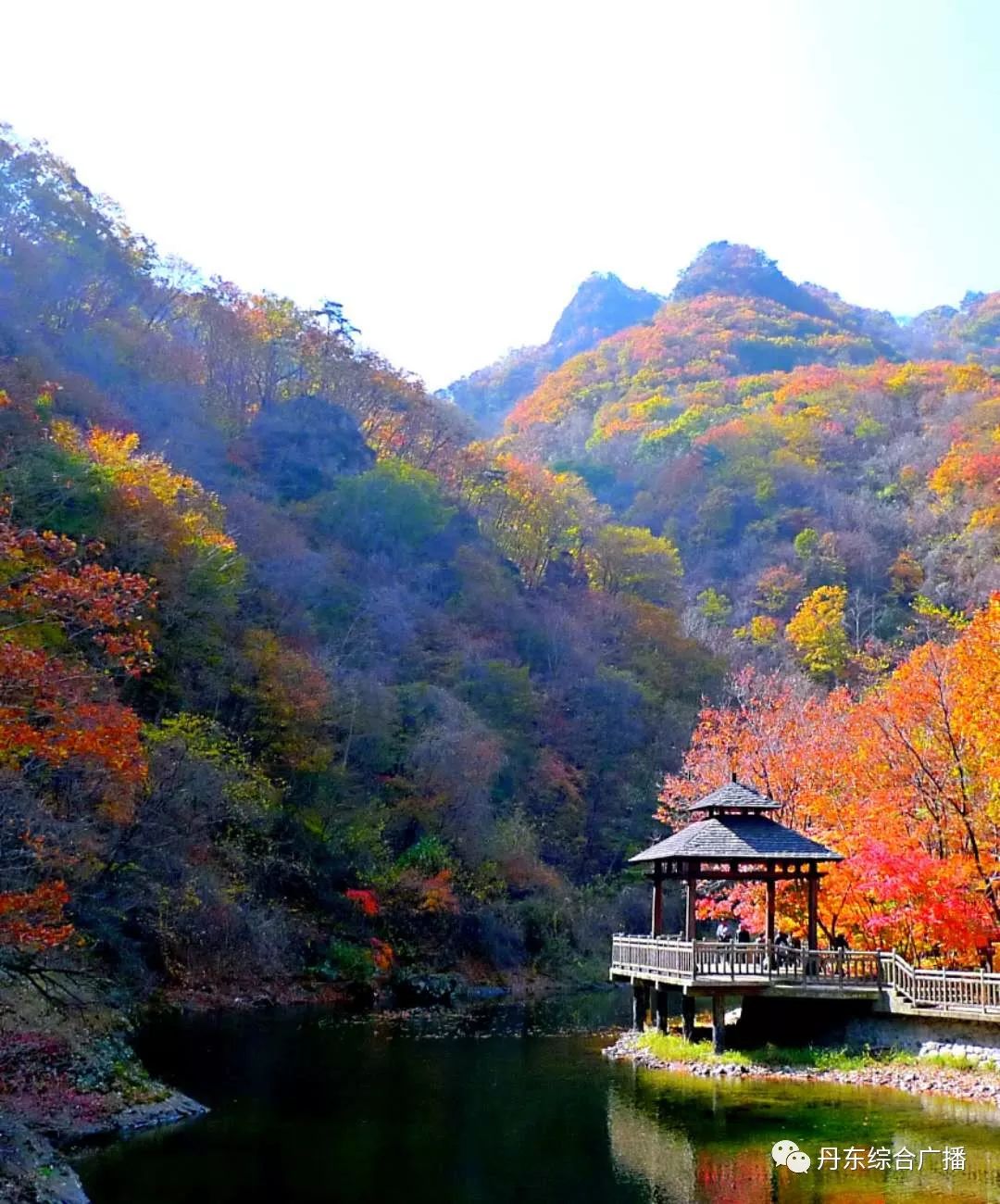 家乡山水美(蒲石河)一一郭旗峭壁上的栈道(温洞)一一郭旗彩云与雕塑