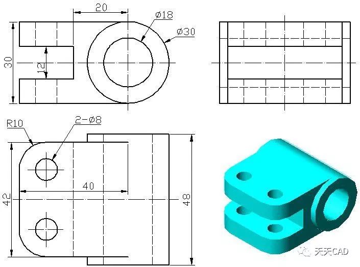 cad,pro/e,ugnx,solidworks或catia等等,都可练习一下以下这些三维