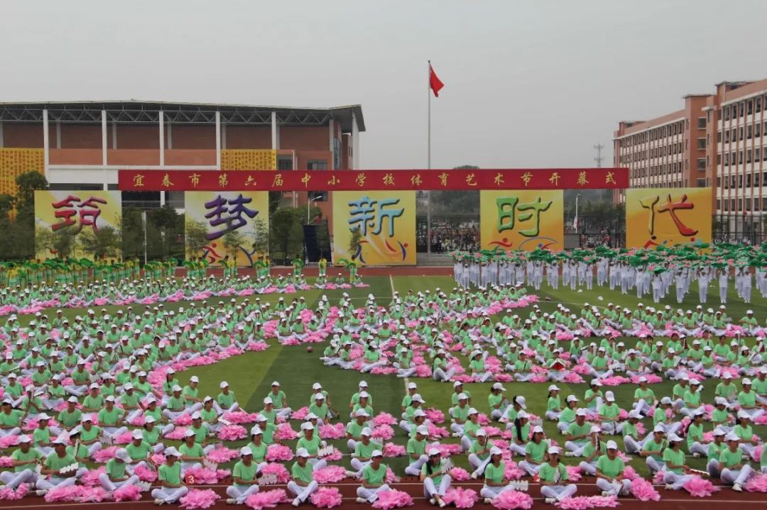 宜丰中学金秋艺术节图片