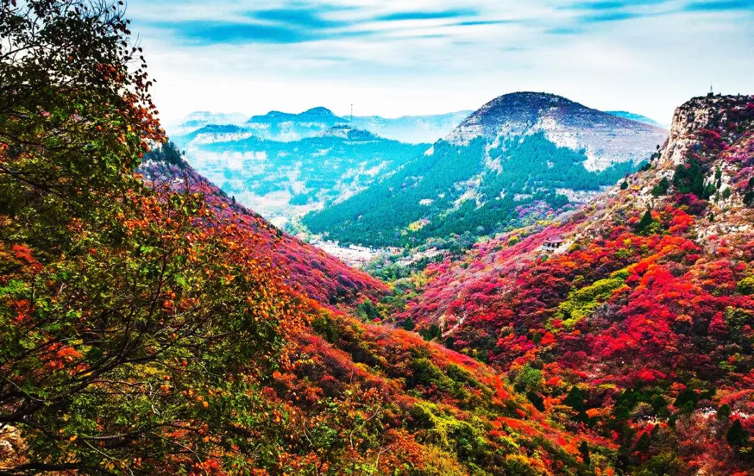 临朐八大景之一的石门晚照充满了圣境与禅意