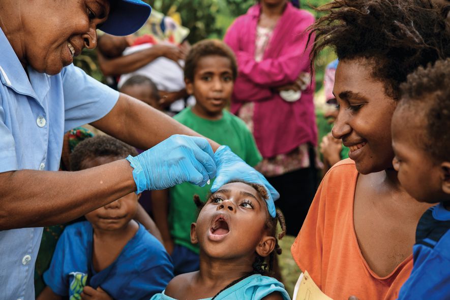 巴布亚新几内亚疫苗图片
