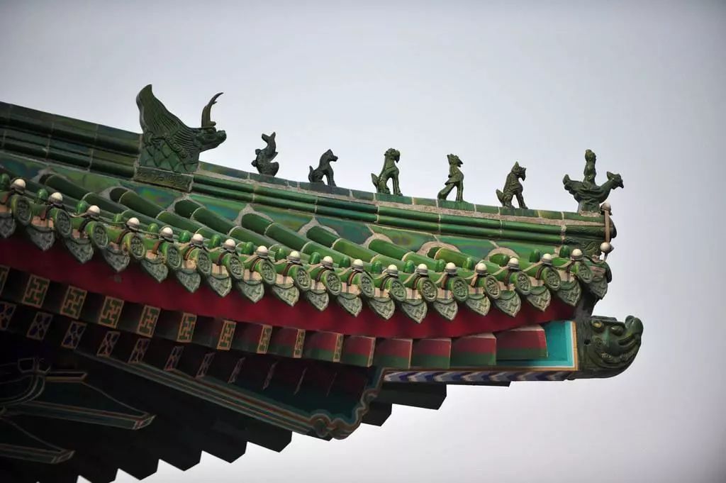 中国古建筑的屋顶形式图片