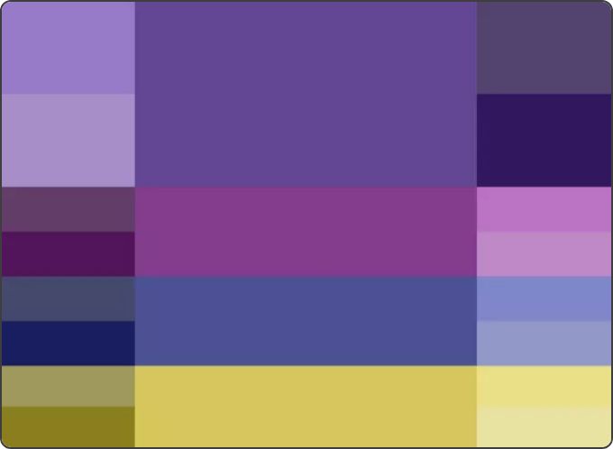 紫色同类色图片