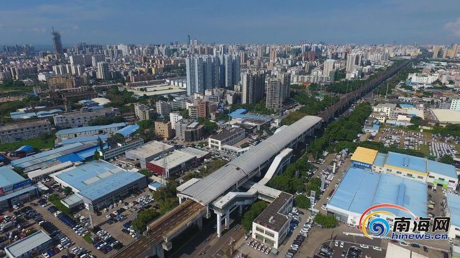 海口將推動城際快線建設,利用環島高鐵富餘運力在海口站至美蘭站之間