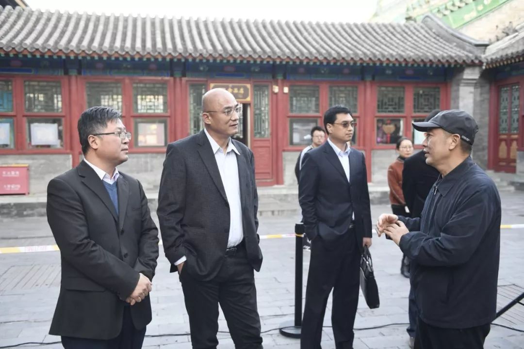 宣传部部长刘伟泽先生与漳州市委驻京办主任戴立新先生莅临现场北京