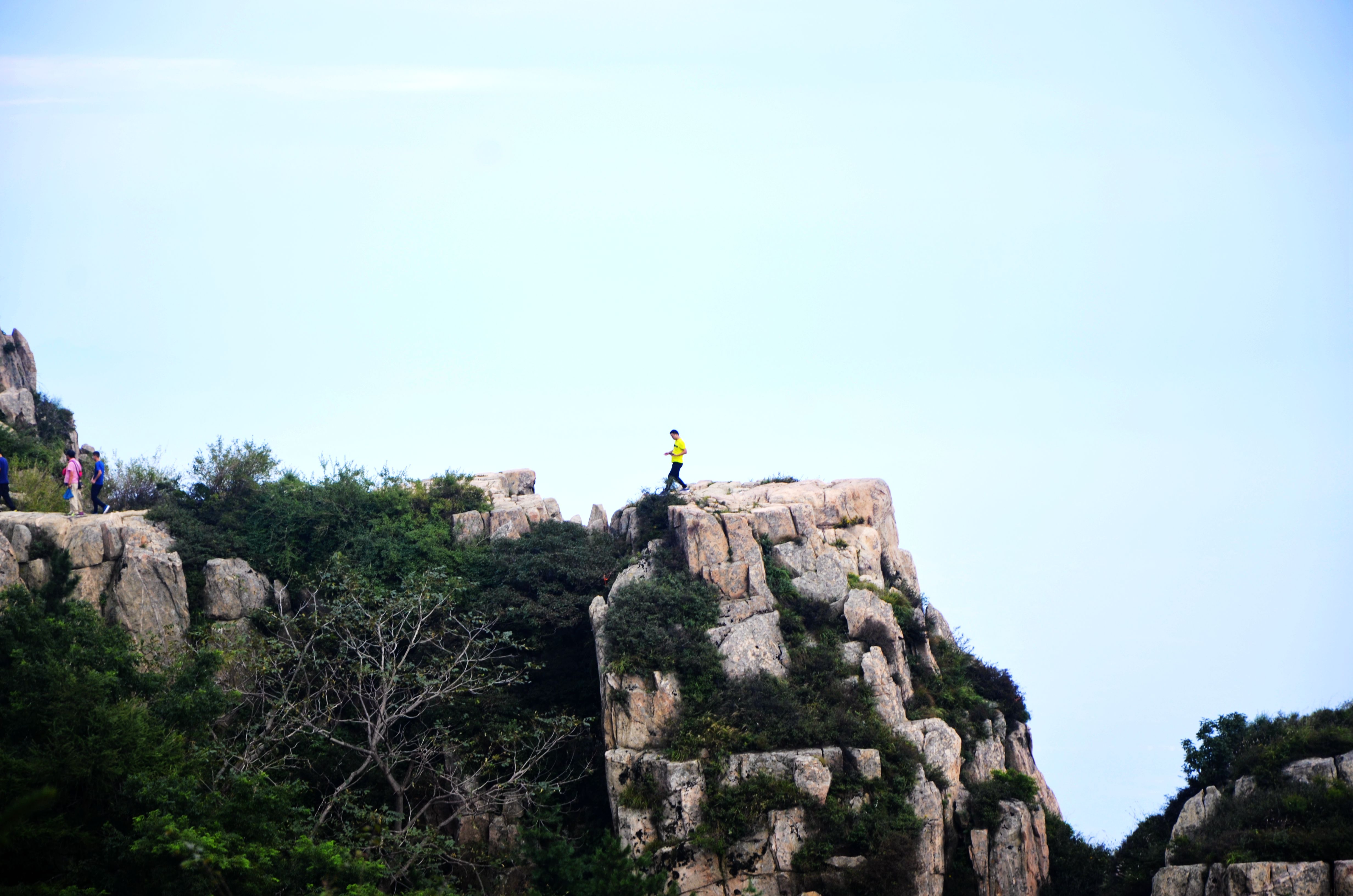 泰山最高峰图片