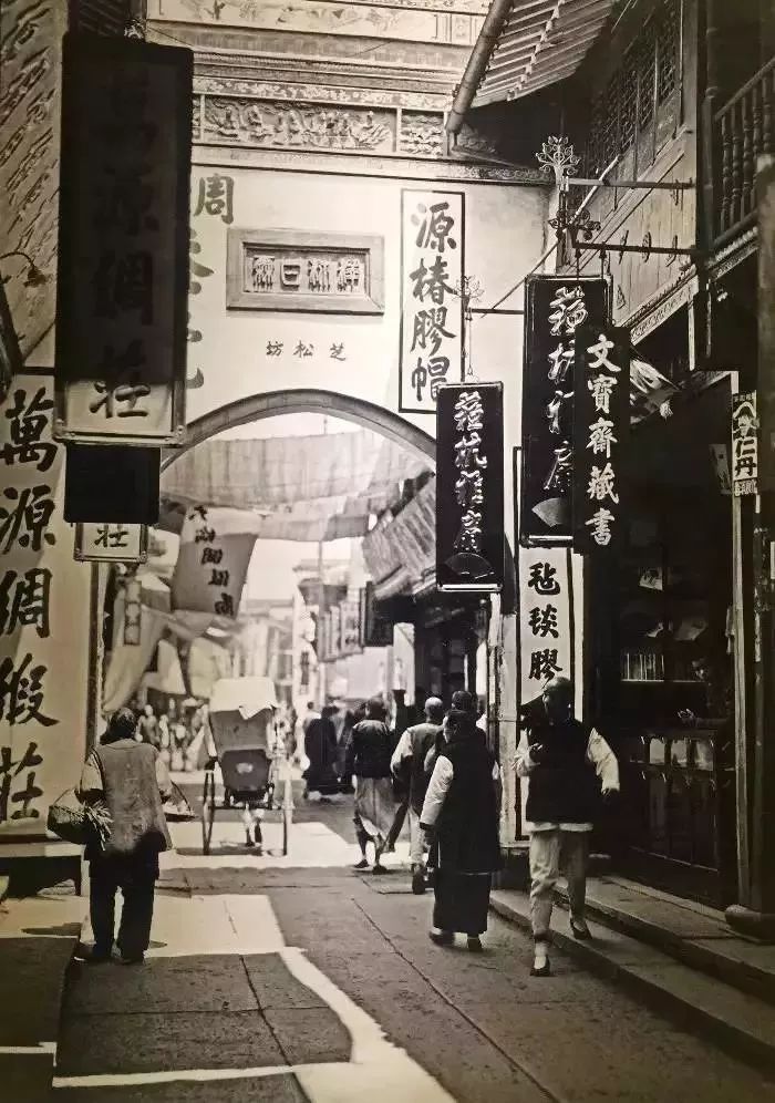 100年前的杭州老照片图片