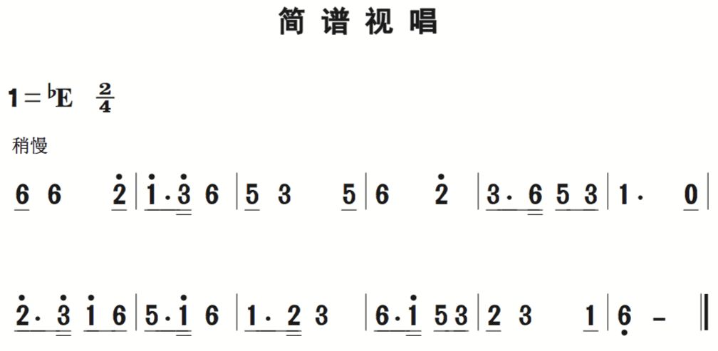 音頻示範 : 聽歌識譜: 第十一課:歌曲《漁光曲》樂譜講解 本期內容