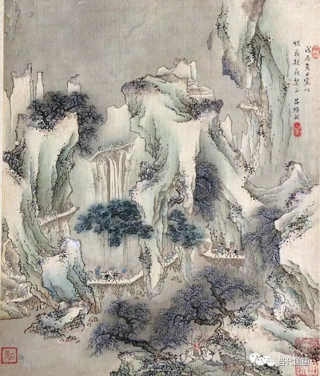 呂煥成(1630-1705)清代畫家,字吉文,號祉園山人.浙江餘姚人.