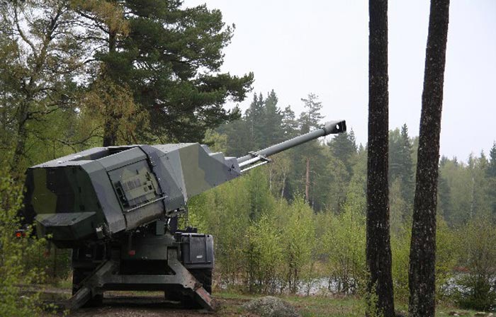 瑞典弓箭手155mm榴弹炮图片