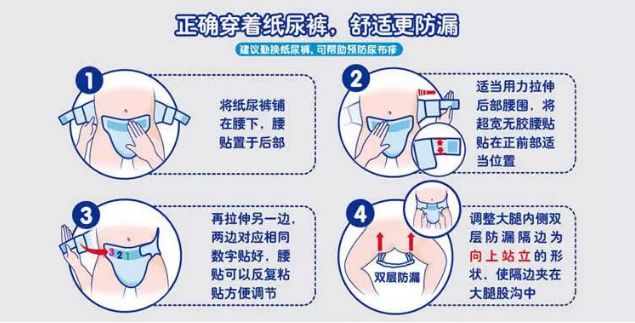 换尿不湿的正确方法图图片