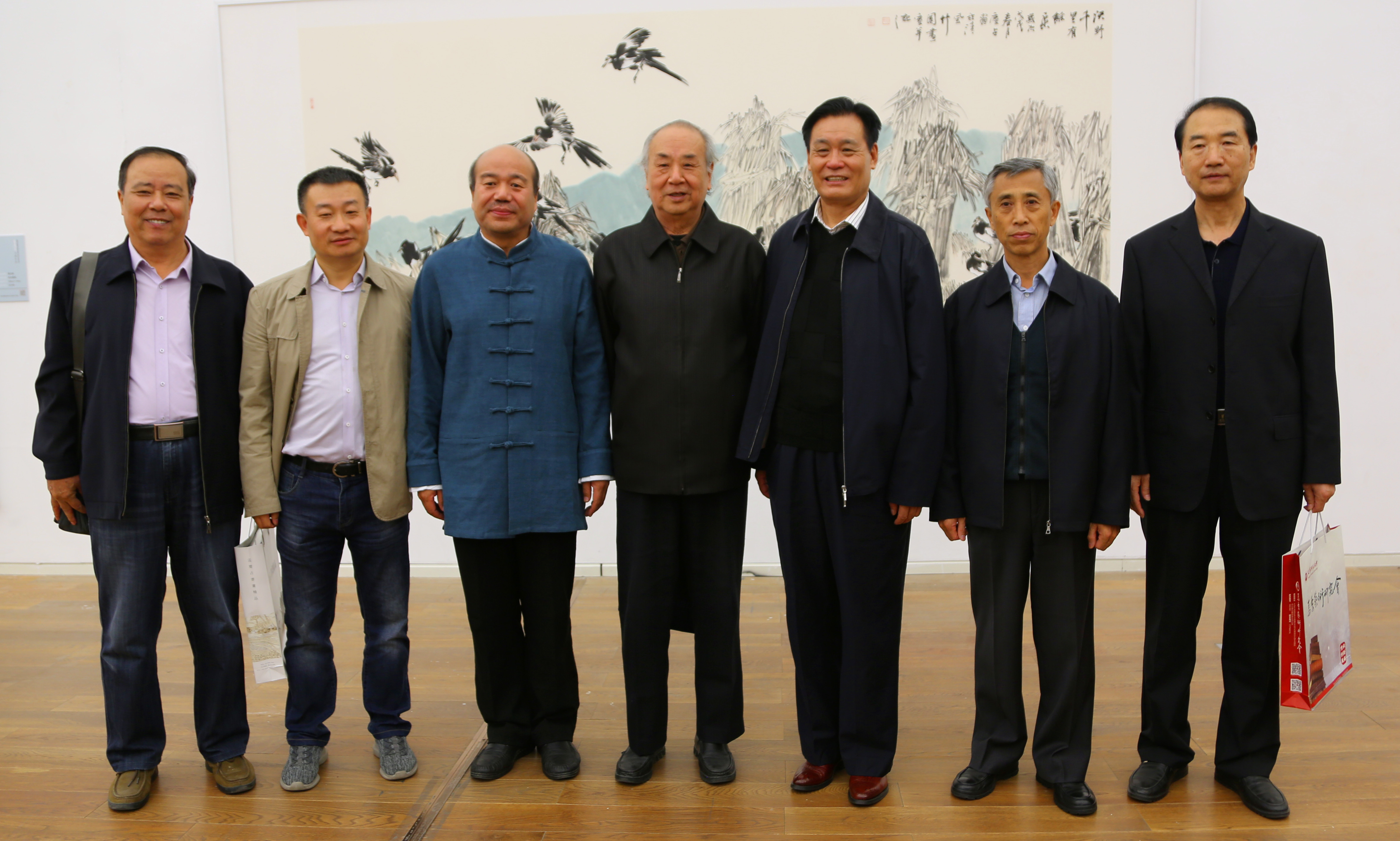 研究院美术创作中心研究员魏德章接受媒体采访中国国家画院教学部主任