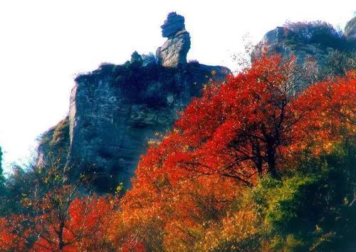 登山活動路線:鞏義市新中鎮浮戲山雪花洞景區山門口——沿口五路旅遊