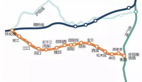 怀邵衡铁路最新动态图片