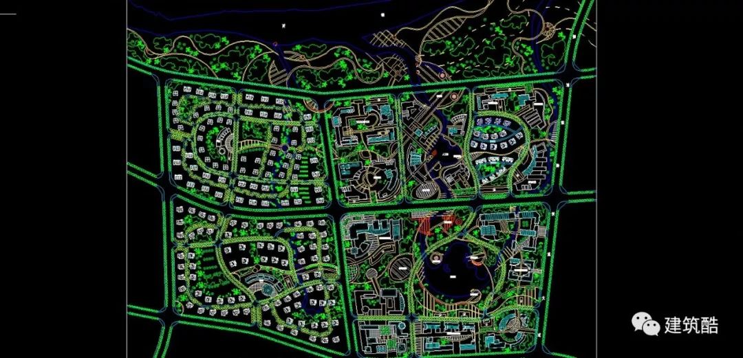 【cad】54套城市设计总图方案设计
