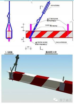 悬挑脚手架怎么挑