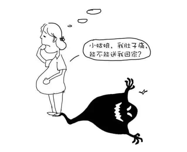 陌生人骗小孩简笔画图片