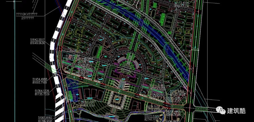 【cad】54套城市设计总图方案设计