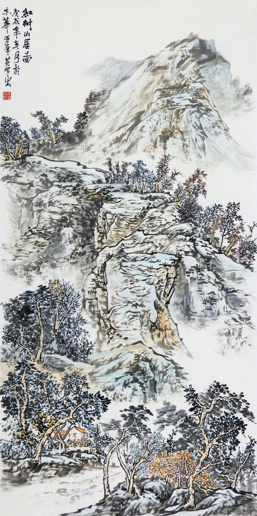 黄雪宏山水画图片