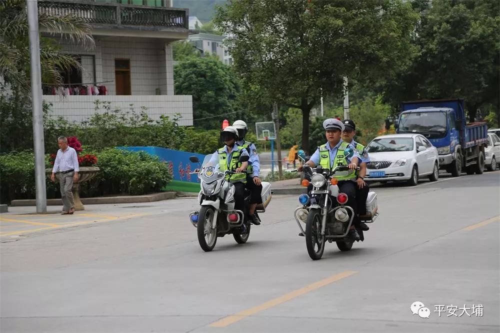 大埔交警持续开展交通秩序大整治行动!