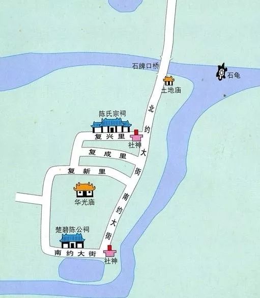 石牌村地图图片