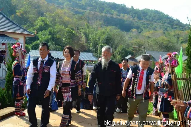 雲南哈尼族阿卡人歡度嘎湯帕節圖